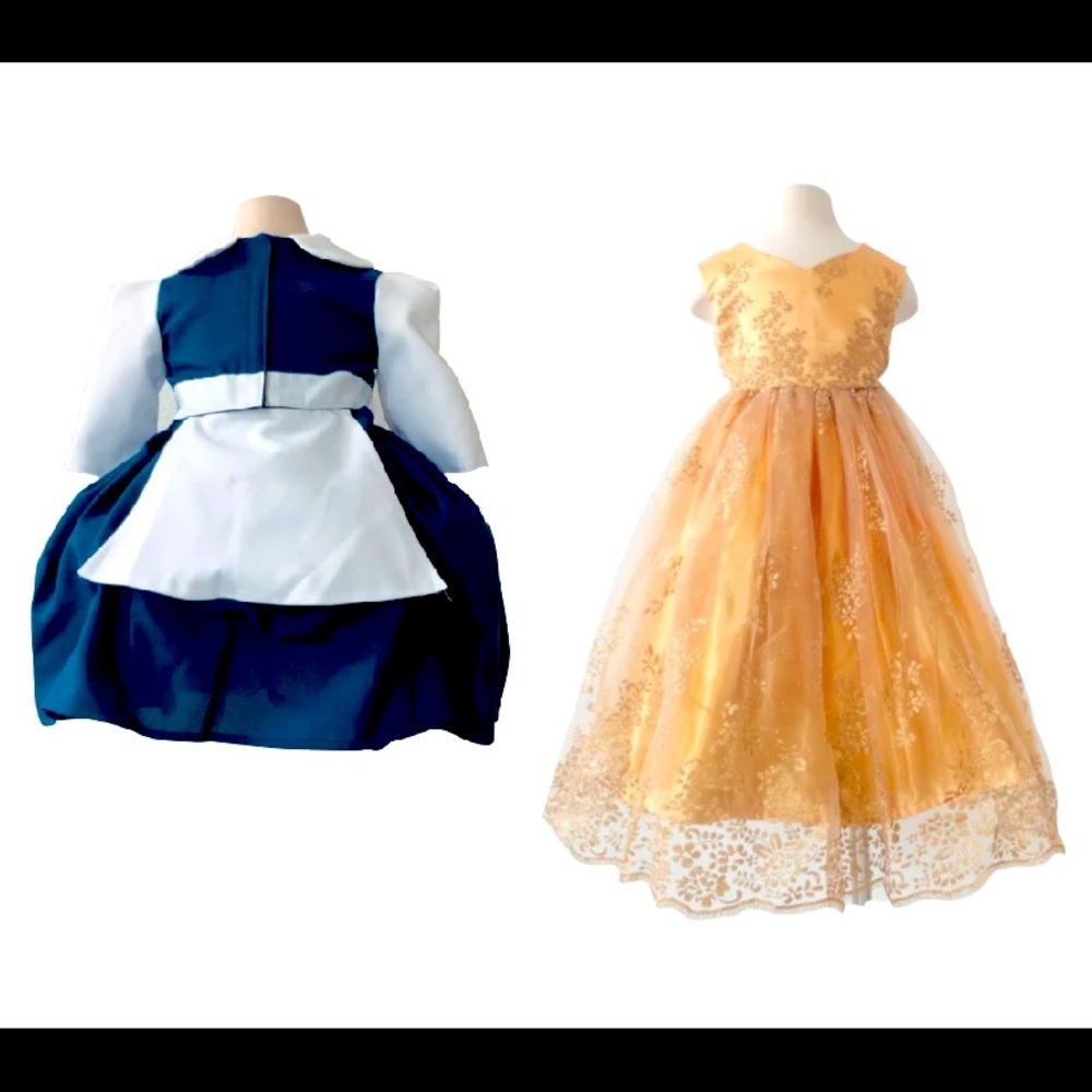 Designer Daddy Disney Transforming Belle Dress